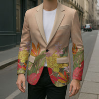 Mahalo Hawaii - ⁠Ka Pule a ka Haku Blazer Tropical Flowers