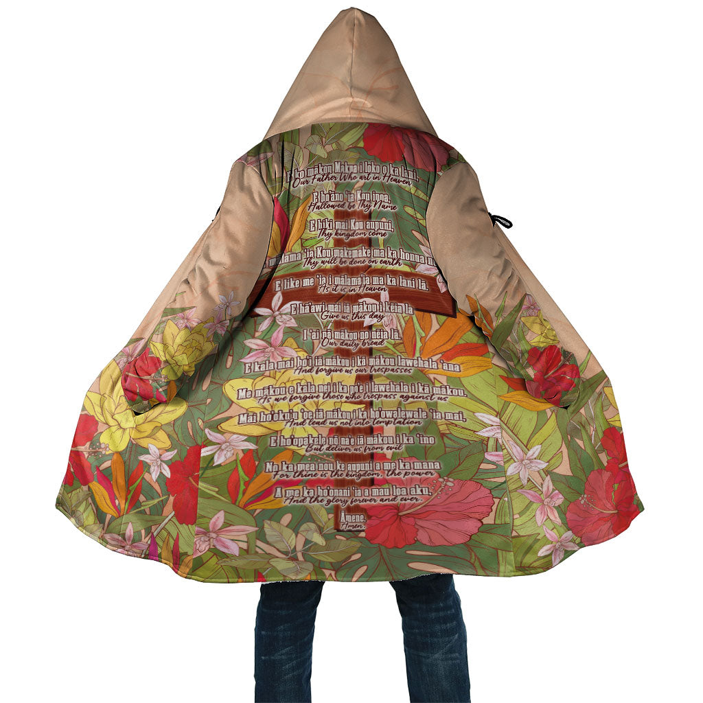 Mahalo Hawaii - ⁠Ka Pule a ka Haku Cloak Tropical Flowers