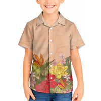 Mahalo Hawaii - ⁠Ka Pule a ka Haku Hawaiian Shirt Tropical Flowers