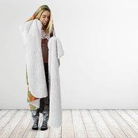 Mahalo Hawaii - ⁠Ka Pule a ka Haku Hooded Blanket Tropical Flowers