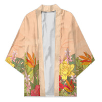 Mahalo Hawaii - ⁠Ka Pule a ka Haku Kimono Tropical Flowers
