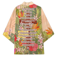 Mahalo Hawaii - ⁠Ka Pule a ka Haku Kimono Tropical Flowers