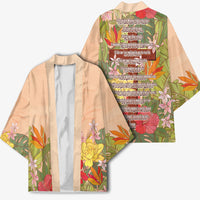 Mahalo Hawaii - ⁠Ka Pule a ka Haku Kimono Tropical Flowers