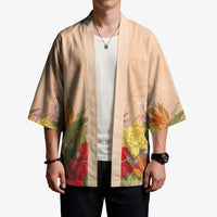 Mahalo Hawaii - ⁠Ka Pule a ka Haku Kimono Tropical Flowers