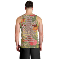 Mahalo Hawaii - ⁠Ka Pule a ka Haku Men Tank Top Tropical Flowers