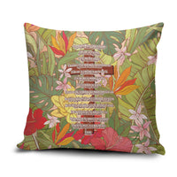 Mahalo Hawaii - ⁠Ka Pule a ka Haku Pillow Cover Tropical Flowers