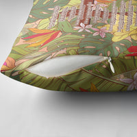 Mahalo Hawaii - ⁠Ka Pule a ka Haku Pillow Cover Tropical Flowers