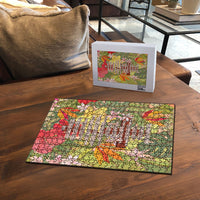 Mahalo Hawaii - ⁠Ka Pule a ka Haku Puzzle Tropical Flowers