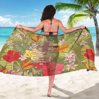 Mahalo Hawaii - ⁠Ka Pule a ka Haku Sarong Tropical Flowers