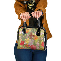 Mahalo Hawaii - ⁠Ka Pule a ka Haku Shoulder Handbag Tropical Flowers