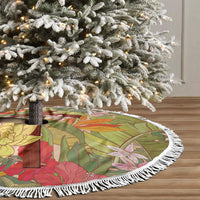 Mahalo Hawaii - ⁠Ka Pule a ka Haku Tree Skirt Tropical Flowers