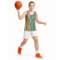 Mahalo Hawaii - ⁠Ka Pule a ka Haku Basketball Jersey Mixed Lei