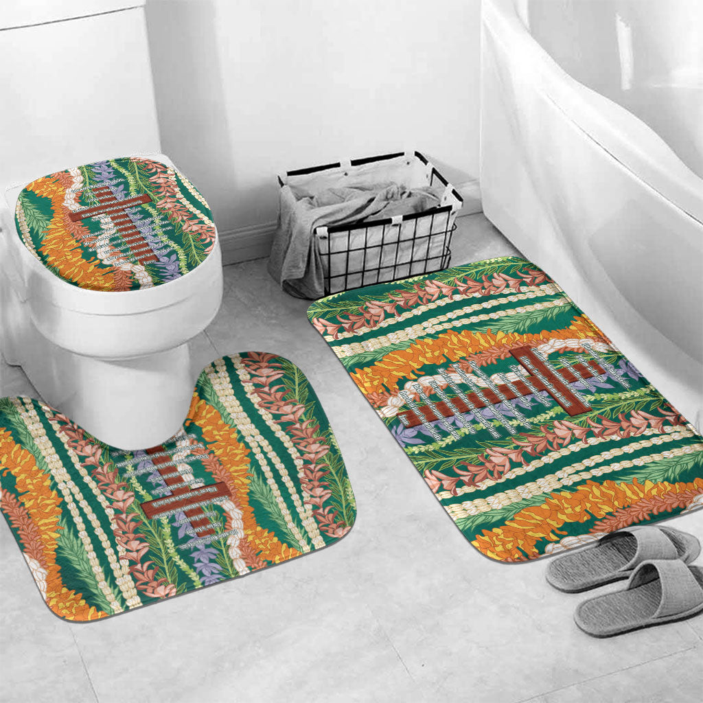 Mahalo Hawaii - ⁠Ka Pule a ka Haku Bathroom Set Mixed Lei