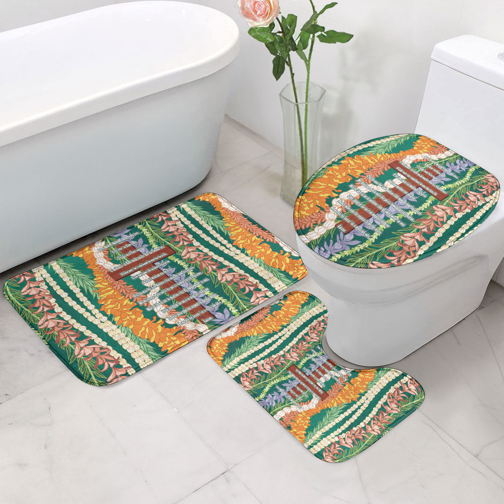 Mahalo Hawaii - ⁠Ka Pule a ka Haku Bathroom Set Mixed Lei