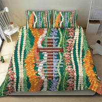 Mahalo Hawaii - ⁠Ka Pule a ka Haku Bedding Set Mixed Lei