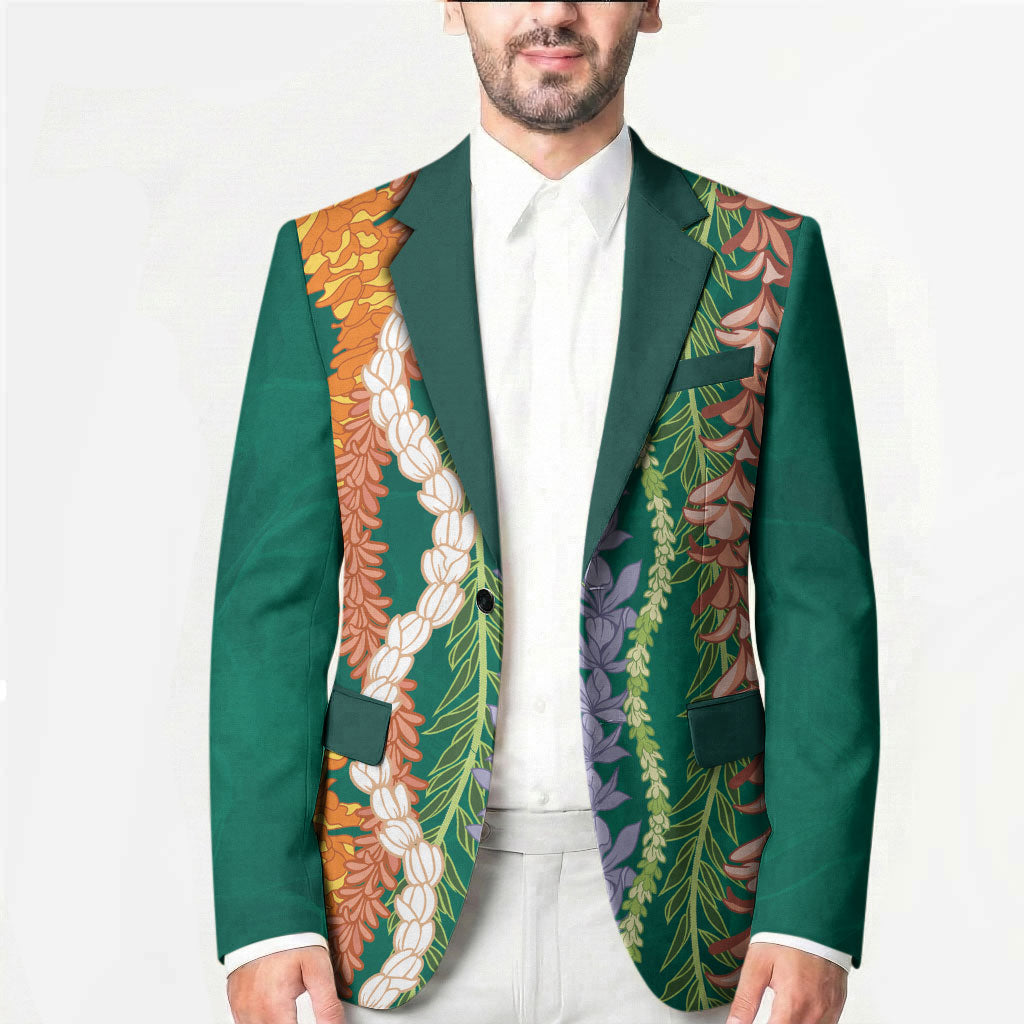 Mahalo Hawaii - ⁠Ka Pule a ka Haku Blazer Mixed Lei