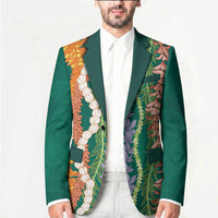 Mahalo Hawaii - ⁠Ka Pule a ka Haku Blazer Mixed Lei