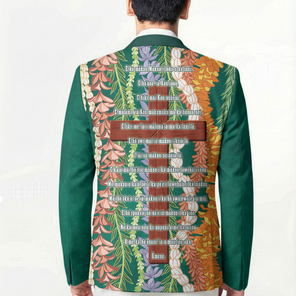 Mahalo Hawaii - ⁠Ka Pule a ka Haku Blazer Mixed Lei