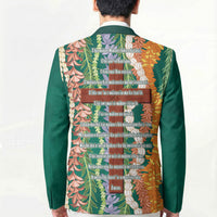 Mahalo Hawaii - ⁠Ka Pule a ka Haku Blazer Mixed Lei