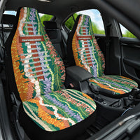 Mahalo Hawaii - ⁠Ka Pule a ka Haku Car Seat Cover Mixed Lei