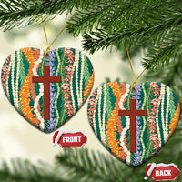 Mahalo Hawaii - ⁠Ka Pule a ka Haku Ceramic Ornament Mixed Lei