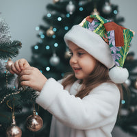 Mahalo Hawaii - ⁠Ka Pule a ka Haku Christmas Santa Hat Mixed Lei