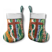 Mahalo Hawaii - ⁠Ka Pule a ka Haku Christmas Stocking Mixed Lei