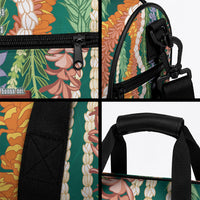 Mahalo Hawaii - ⁠Ka Pule a ka Haku Duffle Bag Mixed Lei