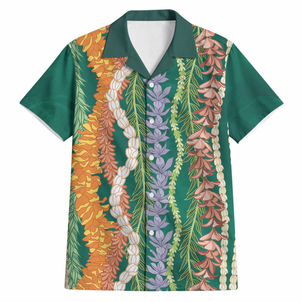 Mahalo Hawaii - ⁠Ka Pule a ka Haku Hawaiian Shirt Mixed Lei