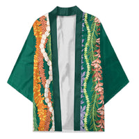Mahalo Hawaii - ⁠Ka Pule a ka Haku Kimono Mixed Lei