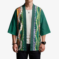 Mahalo Hawaii - ⁠Ka Pule a ka Haku Kimono Mixed Lei