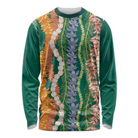 Mahalo Hawaii - ⁠Ka Pule a ka Haku Long Sleeve Shirt Mixed Lei