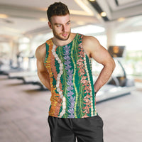 Mahalo Hawaii - ⁠Ka Pule a ka Haku Men Tank Top Mixed Lei