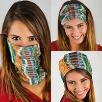 Mahalo Hawaii - ⁠Ka Pule a ka Haku Neck Gaiter Mixed Lei