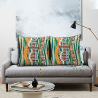 Mahalo Hawaii - ⁠Ka Pule a ka Haku Pillow Cover Mixed Lei