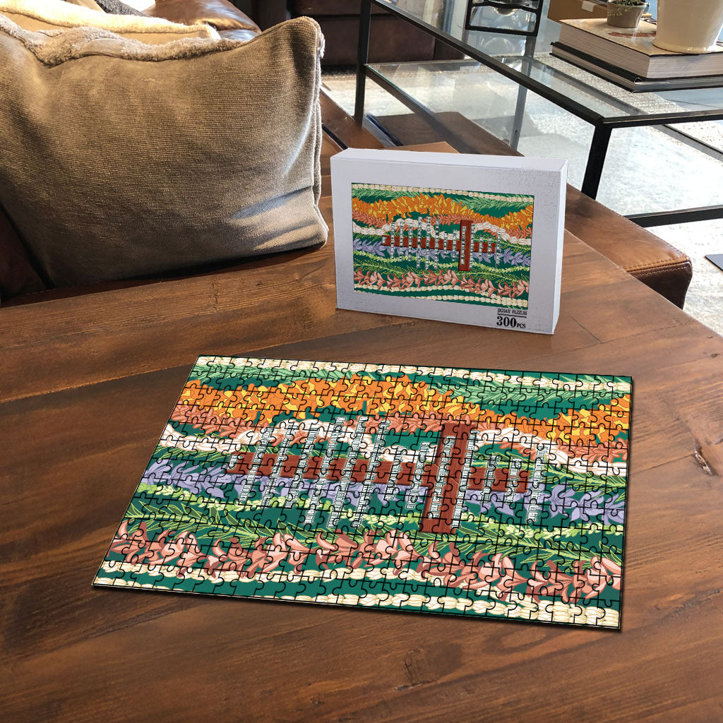 Mahalo Hawaii - ⁠Ka Pule a ka Haku Puzzle Mixed Lei