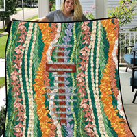 Mahalo Hawaii - ⁠Ka Pule a ka Haku Quilt Mixed Lei