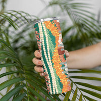 Mahalo Hawaii - ⁠Ka Pule a ka Haku Skinny Tumbler Mixed Lei