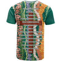 Mahalo Hawaii - ⁠Ka Pule a ka Haku T Shirt Mixed Lei