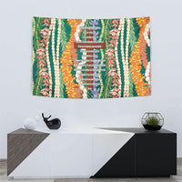Mahalo Hawaii - ⁠Ka Pule a ka Haku Tapestry Mixed Lei