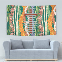Mahalo Hawaii - ⁠Ka Pule a ka Haku Tapestry Mixed Lei