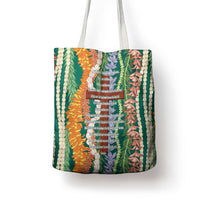 Mahalo Hawaii - ⁠Ka Pule a ka Haku Tote Bag Mixed Lei