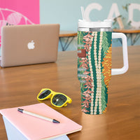Mahalo Hawaii - ⁠Ka Pule a ka Haku Tumbler With Handle Mixed Lei