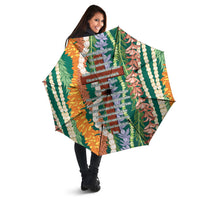Mahalo Hawaii - ⁠Ka Pule a ka Haku Umbrella Mixed Lei