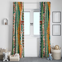 Mahalo Hawaii - ⁠Ka Pule a ka Haku Window Curtain Mixed Lei