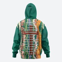 Mahalo Hawaii - ⁠Ka Pule a ka Haku Zip Hoodie Mixed Lei