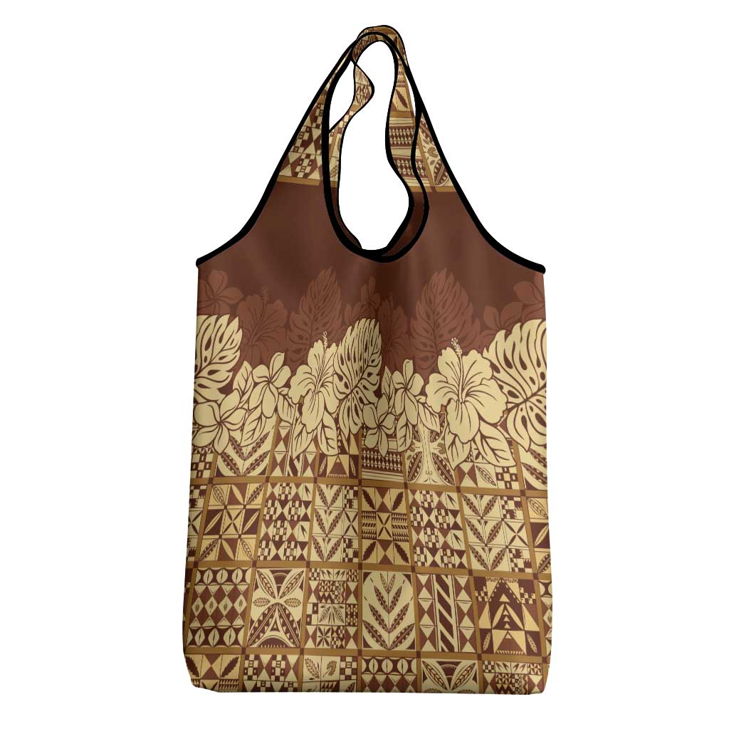 Niue Hiapo Motif Grocery Bag Tapa Classic