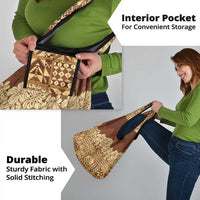 Niue Hiapo Motif Grocery Bag Tapa Classic