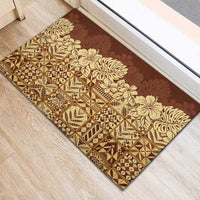 Niue Hiapo Motif Rubber Doormat Tapa Classic
