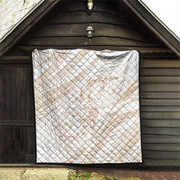 Sharks Couple Dreamy Polynesians Floral Sea Quilt Hazel - Polynesian Pride